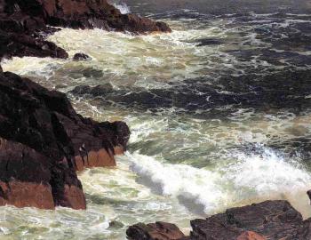 弗雷德裡尅 埃德溫 丘奇 Rough Surf, Mount Desert Island 弗雷德裡尅 埃德溫 丘奇 Rough Surf, Mount Desert Island